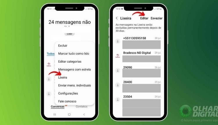 como recuperar sms apagados