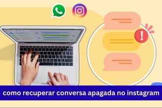 como recuperar conversa apagada no instagram