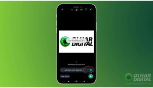 como colocar visualização unica no whatsapp
