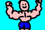 Musculoso Desenho