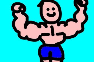 Musculoso Desenho
