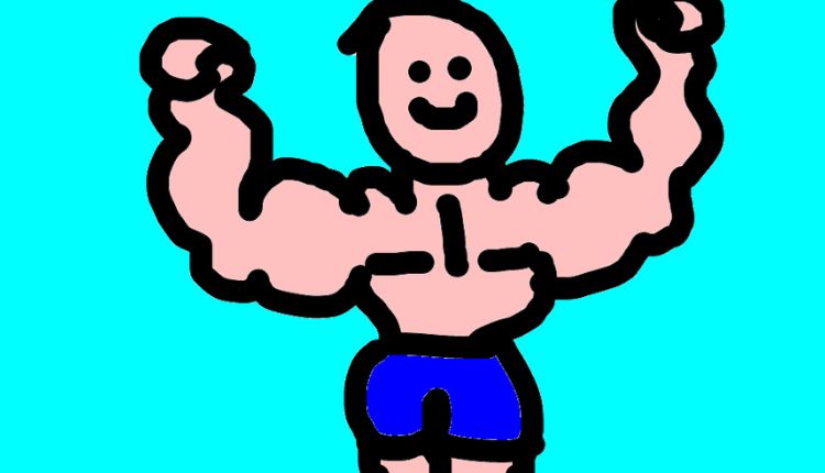 Musculoso Desenho