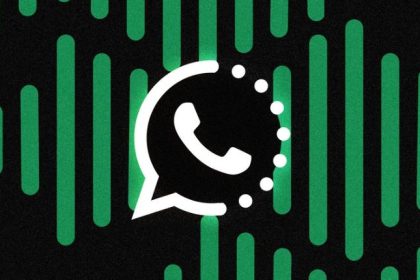 audio de visualização unica whatsapp