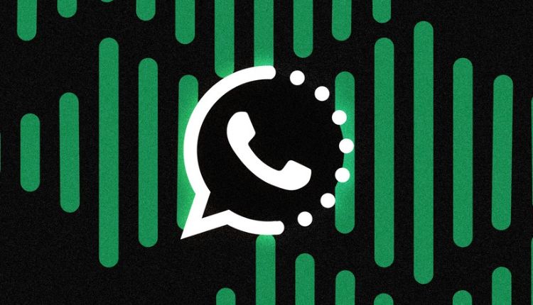 audio de visualização unica whatsapp