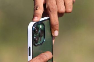 Luz Verde NO Celular iPhone