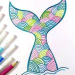 Desenho Sereia Fácil