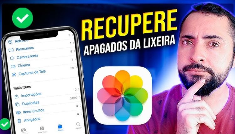 Recuperar Fotos Apagadas da Lixeira do iPhone
